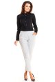 Koszula A245 black-2 9137  | 200-Black-S