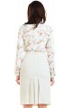 Spódnica A255 beige-6 9147  | 211-Beige-S