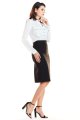 Spódnica A255 black-2 9148  | 211-Black-S