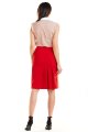Spódnica A255 red-1 9150  | 211-Red-S