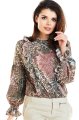 Bluzka A259 brown-5 9151  | 215-Brown-S