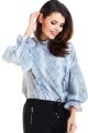 Bluzka A259 gray-5 9152  | 215-Gray-S