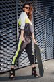 Spodnie A266 lime-1 9167  | 222-Lime-S