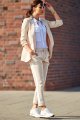 Żakiet A267 beige-2 9169  | 223-Beige-S