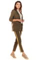 Żakiet A267 khaki-3 9172  | 223-Khaki-S