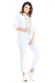 Żakiet A267 white-2 9174  | 223-White-S