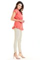 Bluzka A269 coral-3 9176  | 225-Coral-S