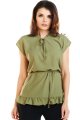 Bluzka A269 khaki-1 9177  | 225-Khaki-S