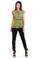 Bluzka A269 khaki-2 9177  | 225-Khaki-S