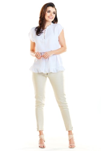 Subtelna bluzka Biała AW269