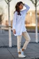 Spodnie A270 beige-1 9179  | 226-Beige-S