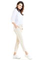 Spodnie A270 beige-4 9179  | 226-Beige-S