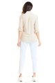Spodnie A270 white-3 9182  | 226-White-S