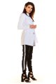 Żakiet A271 white-3 9184  | 227-White-S