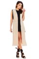 Kamizelka A280 beige-4 9193  | 236-Beige-SM