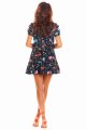 Sukienka A283 flowers navy-5 9198  | 239-Flowers Navy-LXL