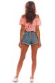 Bluzka A288 powder pink-5 9202  | 244-Powder pink-SM