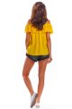 Bluzka A288 yellow-5 9204  | 244-Yellow-SM