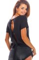 Bluzka A292 black-1 9213  | 248-Black-SM