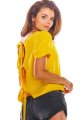 Bluzka A292 yellow-1 9215  | 248-Yellow-SM