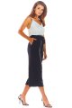 Spodnie A297 black-3 9217  | 253-Black-S
