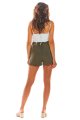 Szorty A301 khaki-3 9223  | 257-Khaki-S