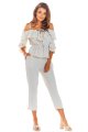 Bluzka A309 beige-5 9230  | 265-Beige-S