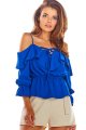 Bluzka A309 blue-1 9232  | 265-Blue-S