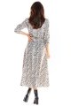 Sukienka A324 gray-3 9245  | 282-Gray-S