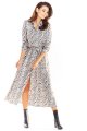 Sukienka A324 gray-4 9245  | 282-Gray-S