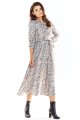 Sukienka A324 gray-6 9245  | 282-Gray-S
