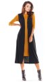 Kamizelka A329 black-8 9247  | 288-Black-SM