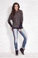 Bluza M028 beige-2 9260  | 348-Beige-SM