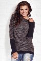 Bluza M028 beige-4 9260  | 348-Beige-SM