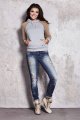 Bluza M029 beige-1 9261  | 349-Beige-S