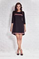 Sukienka M030 black-2 9265  | 351-Black-S