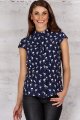 Koszula M061 navy flamingos-2 9276  | 357-Navy Flamingos-S