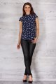 Koszula M061 navy flamingos-3 9276  | 357-Navy Flamingos-S