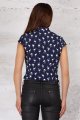 Koszula M061 navy flamingos-4 9276  | 357-Navy Flamingos-S