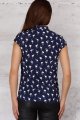 Koszula M061 navy flamingos-5 9276  | 357-Navy Flamingos-S