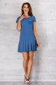 Sukienka M060 blue-1 9279  | 362-Blue-L