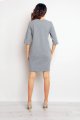 Sukienka M078 gray-3 9283  | 369-Gray-SM