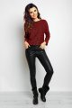Bluzka M079 claret-3 9285  | 370-Claret-SM