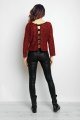 Bluzka M079 claret-4 9285  | 370-Claret-SM