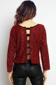 Bluzka M079 claret-10 9285  | 370-Claret-SM