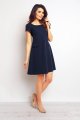 Sukienka M081 navy-2 9292  | 372-Navy-S