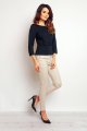 Bluzka M089 navy-3 9295  | 378-Navy-S