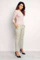 Bluzka M089 pink-2 9296  | 378-Pink-S