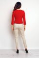 Bluzka M089 red-4 9297  | 378-Red-S