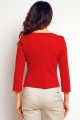 Bluzka M089 red-5 9297  | 378-Red-S